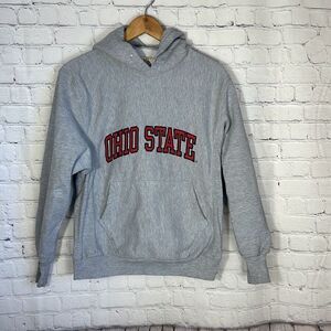 Ohio State Buckeyes Gray Heavyweight Sweatshirt Hoodie Steve and Barry’s Size XS